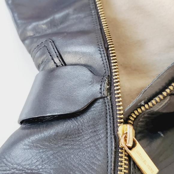 Michael Kors Fulton Harness Riding Boots Pull On Tall Black Rain Snow Size 10 M - Picture 11 of 15
